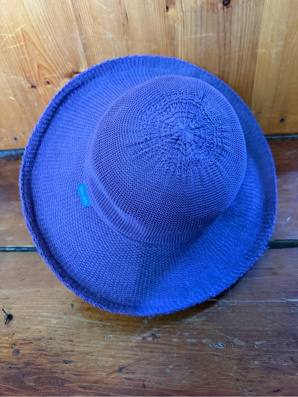 Wallaroo Hat Company Victoria Sun Packable purple - Picture 3 of 5